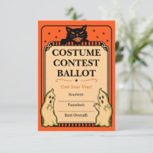 Estilo Retro de Decoración de Halloween 2 Boleta d