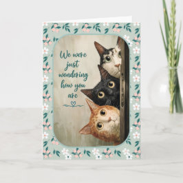 Tarjeta Estimulación Felina Pensando en Ti