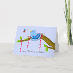 Tarjeta Estímulo de pájaro cantor