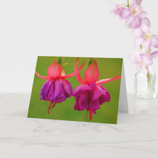 Tarjeta Estímulo floral para hermana con cáncer (Orquídea)