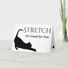 Tarjeta Estirar es bueno para ti