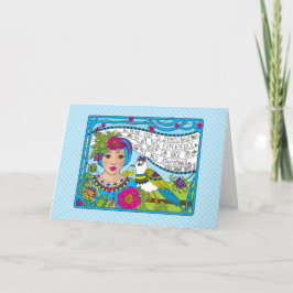 Tarjeta Estire su Mind_Greeting