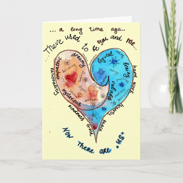 Tarjeta ESTJ/INFJ inspirada en la ciencia del cora (Anverso)