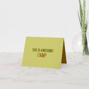 Tarjeta ¡Esto es impresionante! Notecard