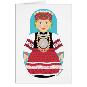 Tarjeta estonia, Seto Matryoshka