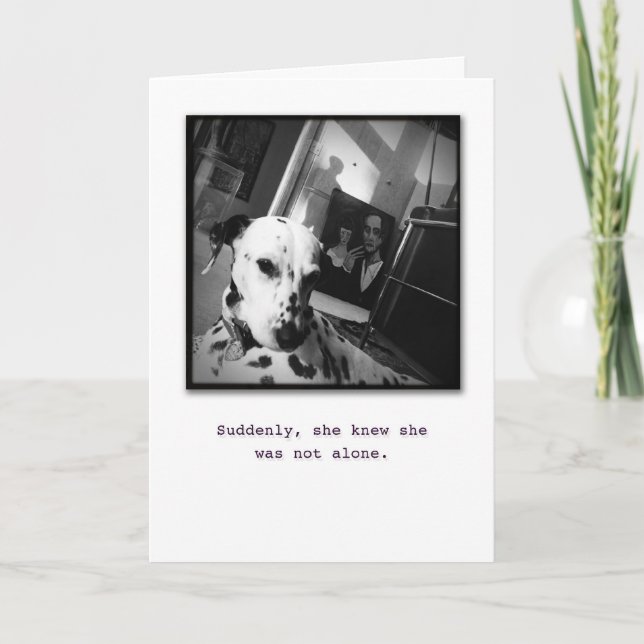 Tarjeta Estoy aquí para usted (Anverso)