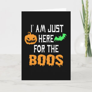 Tarjeta Estoy aquí por los abucheos