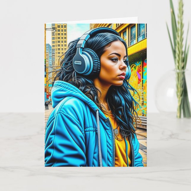 Tarjeta Estoy aquí si me necesitas, sólo Holla (Anverso)