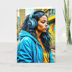 Tarjeta Estoy aquí si me necesitas, sólo Holla