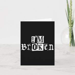 Tarjeta Estoy bien, enfermedad invisible, conciencia de la