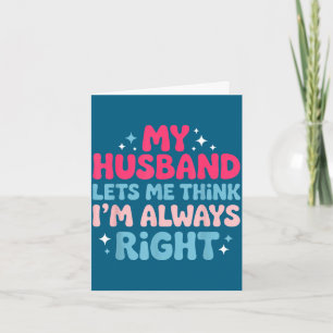 Tarjeta Estoy bien prometido pareja marido mujer
