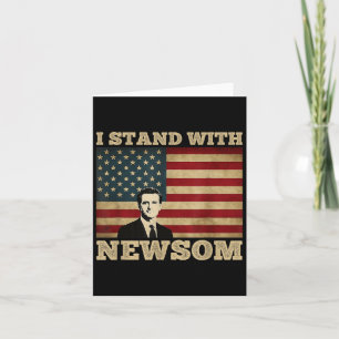 Tarjeta Estoy Con Gavin Newsom