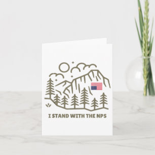 Tarjeta Estoy De Acuerdo Con La Nps - Apoyo Al Parque Naci