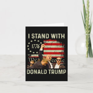 Tarjeta Estoy de acuerdo con Trump Funny Trump 2024