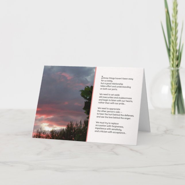 Tarjeta Estoy dispuesto a trabajar en eso... Relaciones (Anverso)