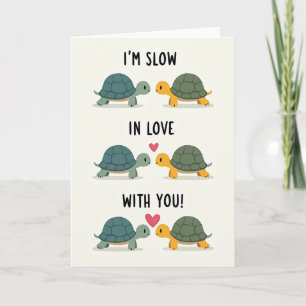 Tarjeta Estoy Enamorándome Lentamente De Ti