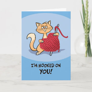 Tarjeta Estoy enganchado a ti, San Valentín