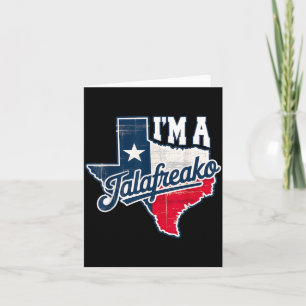 Tarjeta Estoy Orgulloso De Talao Texas Dicho Humor Del Sur