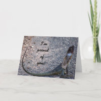 ¡Estoy orgulloso de ti! Frilled Lizard Australia G