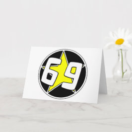 Tarjeta Estrella amarilla 69