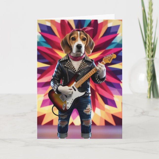 Tarjeta estrella Beagle Rock (Anverso)