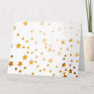 Tarjeta Estrella Brillante de Fiesta de Navidad