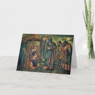 Tarjeta Estrella de Belén (por Edward Burne-Jones)