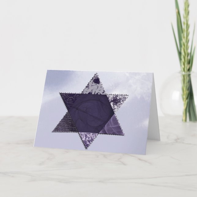 Tarjeta Estrella de David (Anverso)