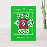 Estrella de fútbol (London Claret & Blue)