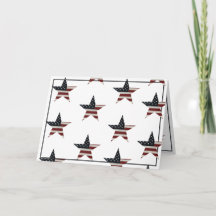 Estrella de la bandera estadounidense del Día del