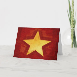 Tarjeta estrella de oro