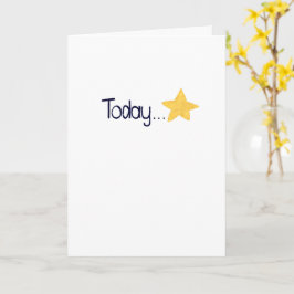Tarjeta Estrella de Oro para Superar el Día de Hoy Ánimo