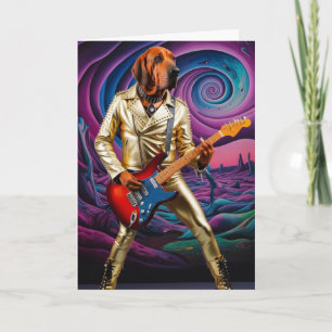 Tarjeta Estrella de Rock Bloodhound