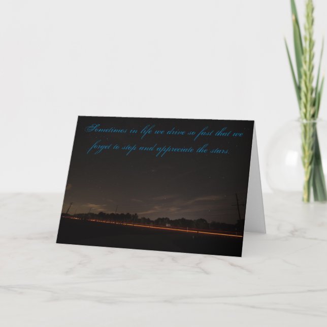 Tarjeta Estrella del cumpleaños (Anverso)