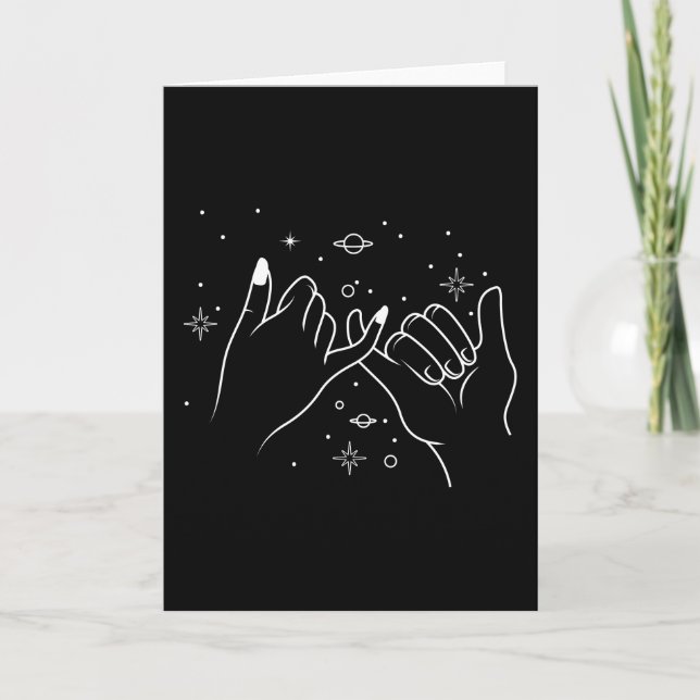 Tarjeta Estrella del disparo del aficionado a la astronomí (Anverso)