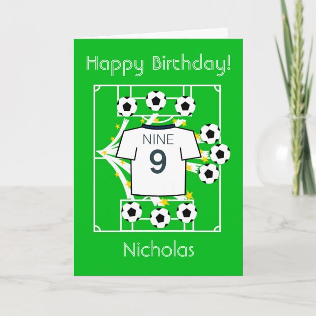 Tarjeta Estrella del fútbol (Blanco - Tottenham) (Anverso)