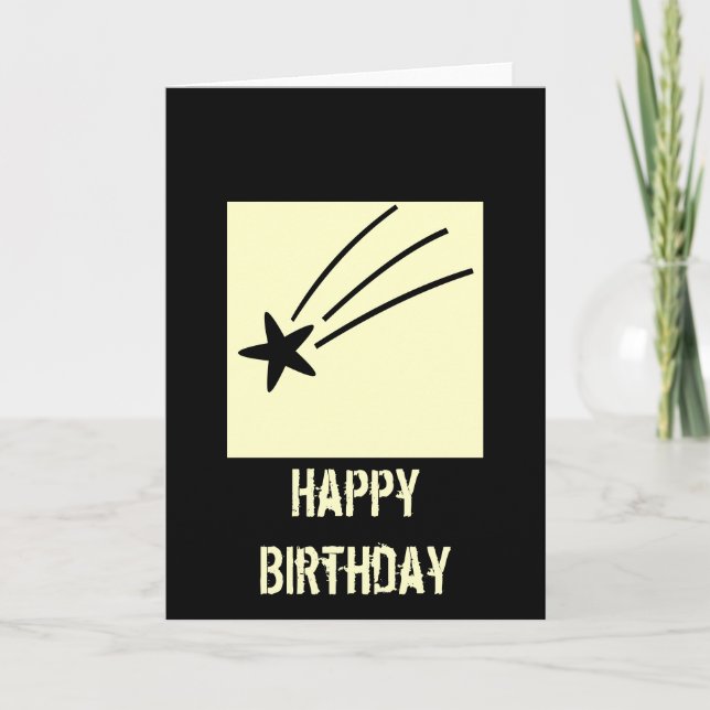 Tarjeta Estrella Fugaz (Anverso)
