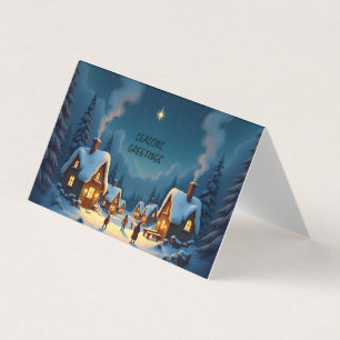Tarjeta Estrella Norte 1 personalizada
