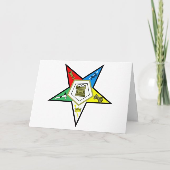 Tarjeta Estrella oriental (Anverso)