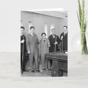 Tarjeta Estrellas de Billiards: 1927