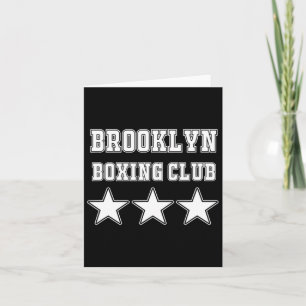 Tarjeta Estrellas de Brooklyn Boxing Club