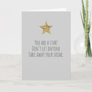 Tarjeta Estrellas de Cita Inspiradoras
