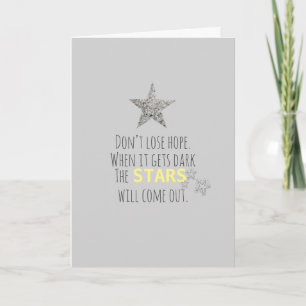 Tarjeta Estrellas de Citas Inspiradoras