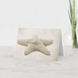 Tarjeta Estrellas de mar personalizadas