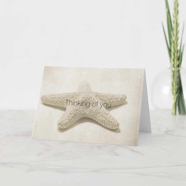 Tarjeta Estrellas de mar personalizadas (Anverso)