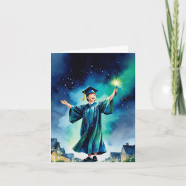 Tarjeta Estrellas de tiro - Un hito en la escuela media