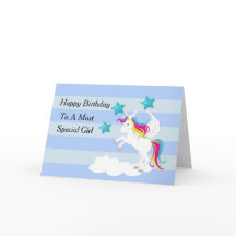 Estrellas de unicornio y azul de bonito