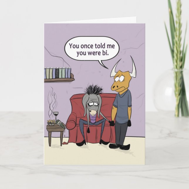 Tarjeta Estresado y deprimido (Anverso)