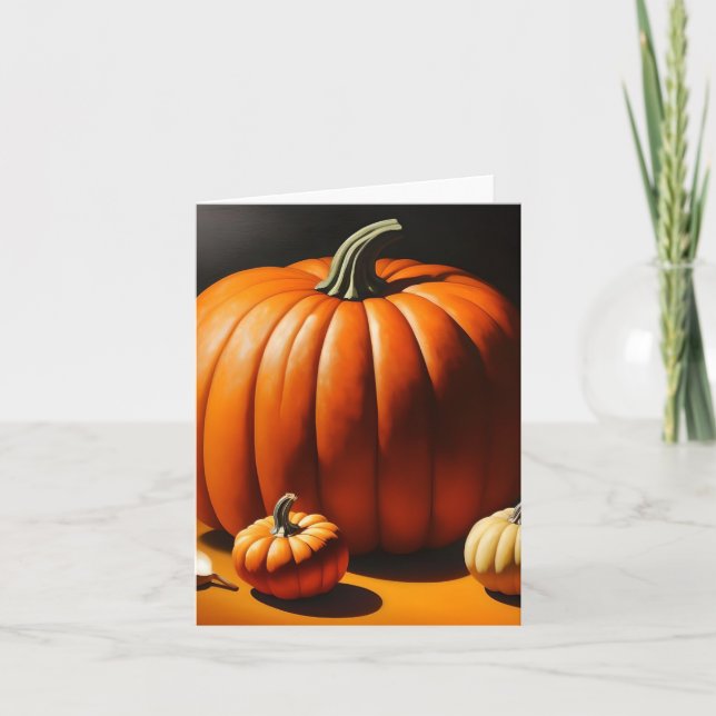 Tarjeta Estudio de calabaza - AI - E (Anverso)