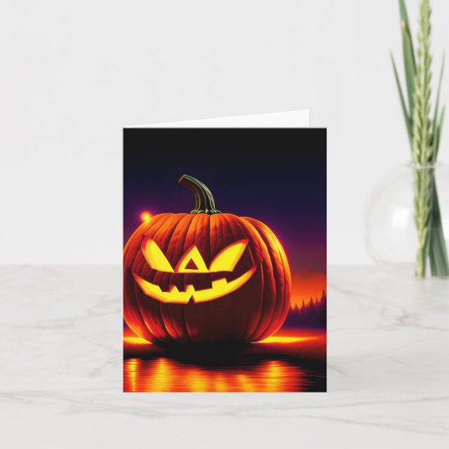 Tarjeta Estudio de calabaza - AI - Q (Anverso)